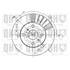 1 disque de frein avant Quinton Hazell BDC4645
