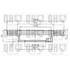 1 disque de frein avant Quinton Hazell BDC4802
