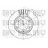 1 disque de frein avant Quinton Hazell BDC4802