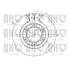 1 disque de frein avant Quinton Hazell BDC4803