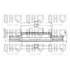 1 disque de frein avant Quinton Hazell BDC4844
