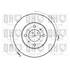 1 disque de frein avant Quinton Hazell BDC4855