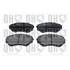4 plaquettes de frein avant Quinton Hazell BP1024