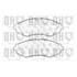 4 plaquettes de frein avant Quinton Hazell BP1069