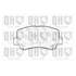 4 plaquettes de frein avant Quinton Hazell BP1101
