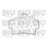 4 plaquettes de frein avant Quinton Hazell BP1189