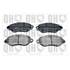 4 plaquettes de frein avant Quinton Hazell BP1244