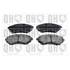 4 plaquettes de frein avant Quinton Hazell BP1359