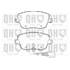 4 plaquettes de frein avant Quinton Hazell BP1370