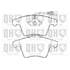 4 plaquettes de frein avant Quinton Hazell BP1456