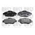 4 plaquettes de frein avant Quinton Hazell BP1475