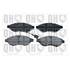 4 plaquettes de frein avant Quinton Hazell BP1573