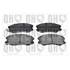 4 plaquettes de frein avant Quinton Hazell BP1579