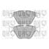 4 plaquettes de frein avant Quinton Hazell BP1605
