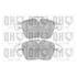 4 plaquettes de frein avant Quinton Hazell BP1629