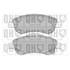 4 plaquettes de frein avant Quinton Hazell BP1632