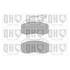 4 plaquettes de frein avant Quinton Hazell BP1636