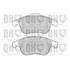 4 plaquettes de frein avant Quinton Hazell BP1644