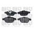4 plaquettes de frein avant Quinton Hazell BP1646