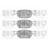 4 plaquettes de frein avant Quinton Hazell BP1658