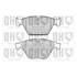 4 plaquettes de frein avant Quinton Hazell BP1755