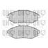 4 plaquettes de frein avant Quinton Hazell BP1765
