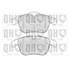 4 plaquettes de frein avant Quinton Hazell BP1809