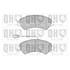 4 plaquettes de frein avant Quinton Hazell BP1829