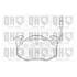 4 plaquettes de frein Quinton Hazell BP376