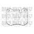 4 plaquettes de frein avant Quinton Hazell BP627