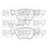 4 plaquettes de frein avant Quinton Hazell BP835