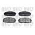 4 plaquettes de frein avant Quinton Hazell BP970