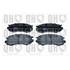 4 plaquettes de frein avant Quinton Hazell BP976