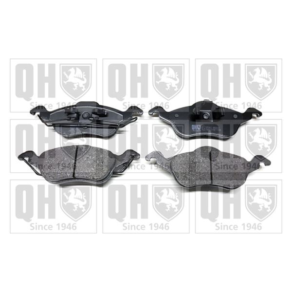 4 plaquettes de frein avant Quinton Hazell BP992