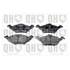 4 plaquettes de frein avant Quinton Hazell BP992