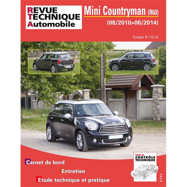 Revue Technique B786 pour MINI COUNTRYMAN II 2006-09-> 1.6D112 (REF 25447)