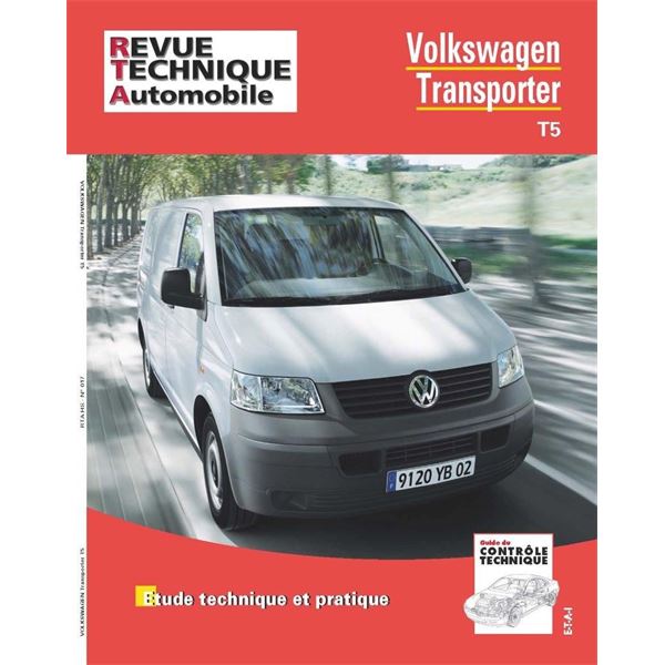 Revue Technique HS017 pour VOLKSWAGEN TRANSPORTER T5 (REF 26226)