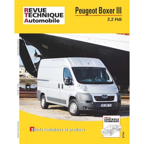 Revue Technique HS020 pour BOXER III : 2.2 HDI (REF 26229)