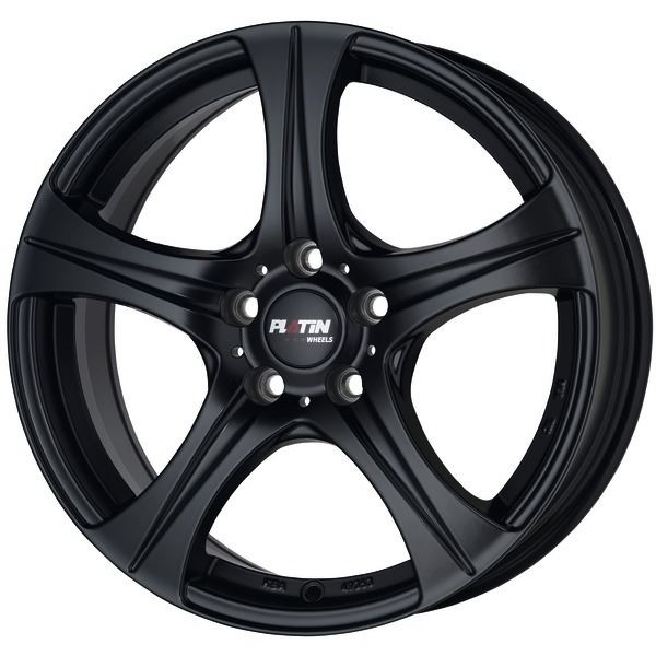 Jante alu PLATIN 17 pouces Pl68 Noir Mat