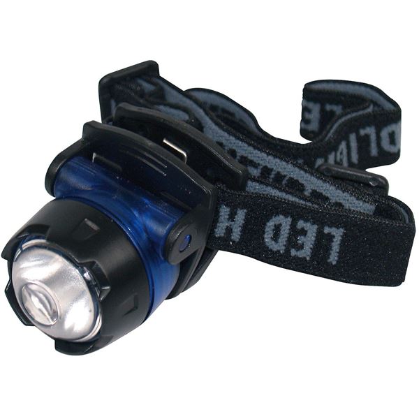 Lampe frontale, 1 led