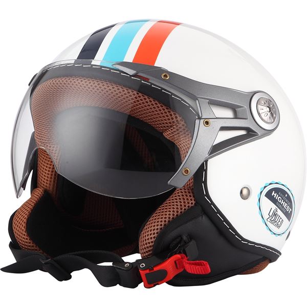 Casque jet moto scooter Stripe Eole taille L