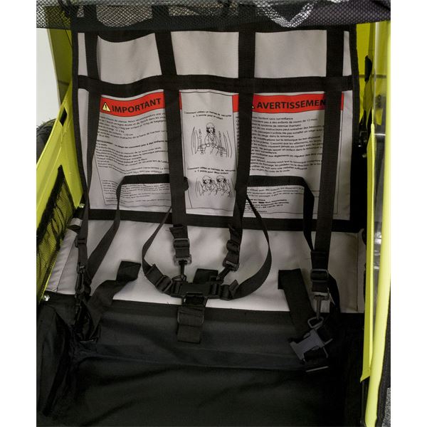 Remorque de vélo pour deux enfants Durca