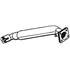 1 tuyau d'échappement avant Bosal 700183