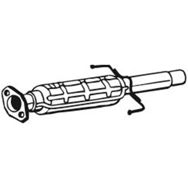 1 filtre à particules Bosal 097212