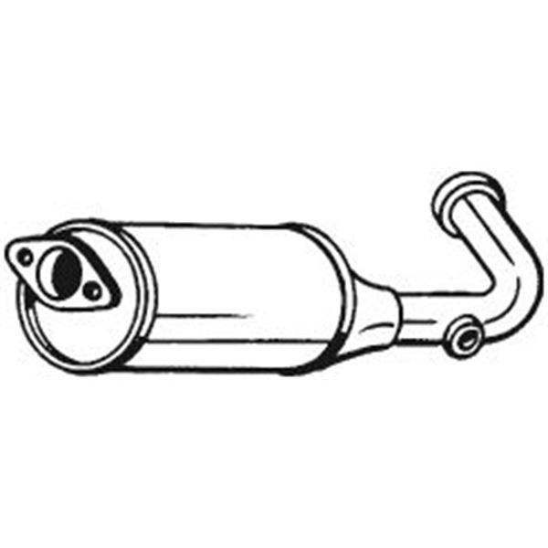 1 filtre à particules Bosal 097256