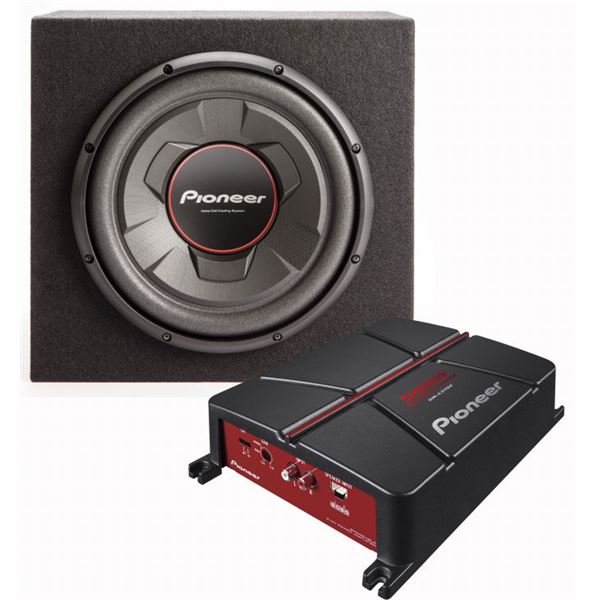 Pack caisson et amplificateur Pioneer GXT-3706B