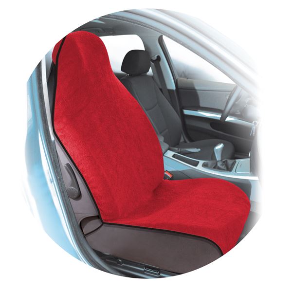 Couvre siège serviette rouge GTI SODIFAC