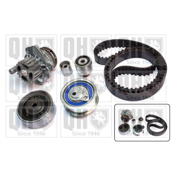 1 kit de distribution + 1 pompe à eau Quinton Hazell QBPK8700