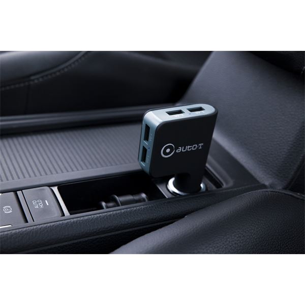 Chargeur allume-cigare multi-prises haute puissance Auto-T