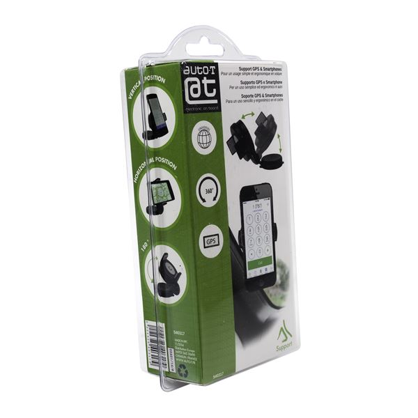 Support ventouse compact rotation 360° Auto-T